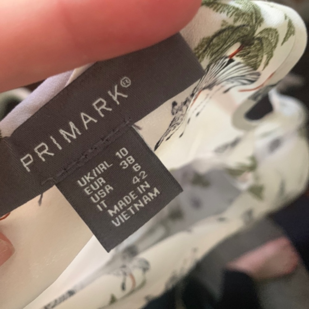 Primark Zebra Tank - Picture 3 of 3
